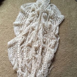 Crocheted scarf